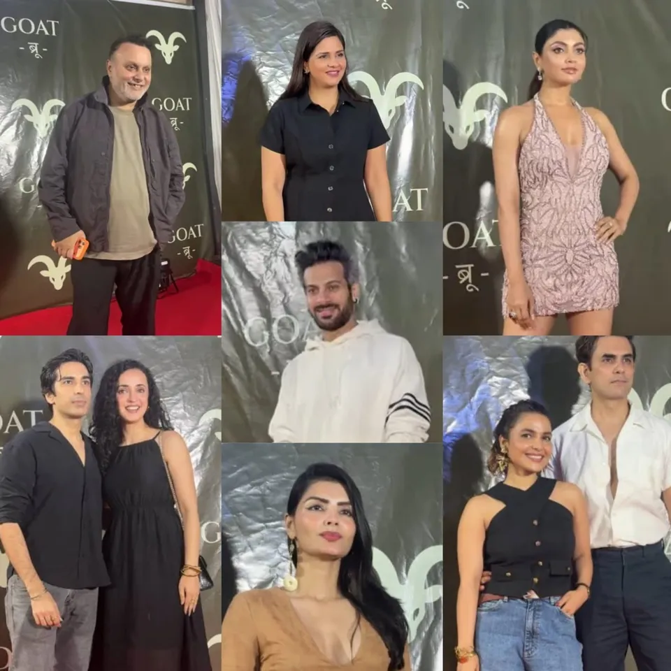 Guests photographed at the Goat Brew launch in Mayapuri's entertainment feature